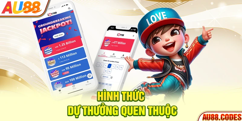 Hình thức dự thưởng quen thuộc
